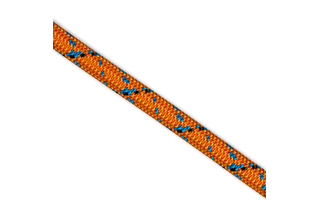 Climbing rope, orange 11.8 mm