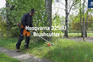 Features and how to use Husqvarna 325iRJ Brushcutter 71sec 16:9