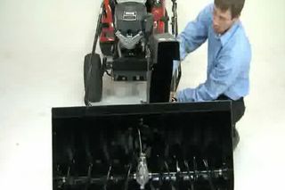 How to attach snow thrower YTH tractor 22m 16:9 MASTER