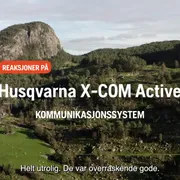 X-COM Active testimonial NO