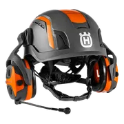 X-COM Active on arborist helmet