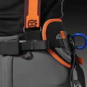 Hook and loop for attaching braces, Technical Extreme Arborist trousers