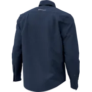 Xplorer Indriva - Solid Flannel Shirt - Navy - Back