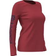 Stål Womens LS Tee - Bearberry Midnight - Side Detail Right