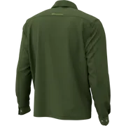 Xplorer Hallbar - Canvas Shirt Jacket - Kombu Green - Back
